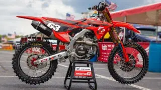 Inside Max Anstie's Supercross-Winning Fire Power Honda CRF250