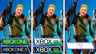 Fortnite | One - OneX - Series S - Series X - PC | Graphics Comparison & FPS