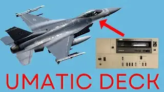 F-16 Fighter Jets Had Sony Umatic VCR’s inside! Retired USAF Pilot Jeff Shares Cool Memories!