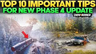 Top 10 Most Important Tips For New Phase 4 Update in SnowRunner You Need to Know