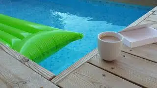 Private pool free stock clip