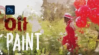 Oil Paint effect in Adobe Photoshop | How you turn your photo in impressionist painting | Tutorial