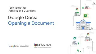 Google Docs: Opening a Document