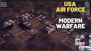 USA Air Force Vs GLA: Generals Modern Warfare 0.6