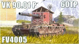 FV4005, 60TP & VK 90.01 P ● WoT Blitz