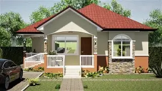 BUNGALOW HOUSE DESIGN - 3 BEDROOM SMALL, SIMPLE HOUSE DESIGN