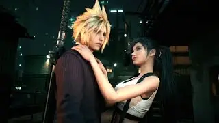 Tifa Lockhart kissing Cloud 😍| Final Fantasy 7 Remake Mods