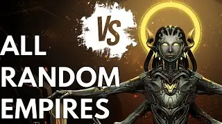 All Random Empires VS The Queen - Stellaris - LIVE STREAM