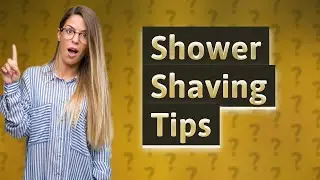 Is it OK to shave your face in the shower?