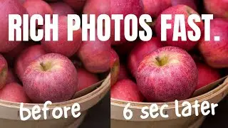 Edit RICH photos FAST! [Fujifilm jpeg colors showcased]