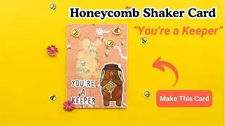 Unique Shaker Card Shapes | Bee Keeper Shaker Card DIY