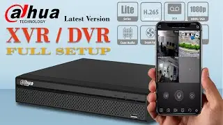 Dahua xvr dvr setup, Hard Disk Install, Mobile App Config, Dahua latest version xvr initial setup