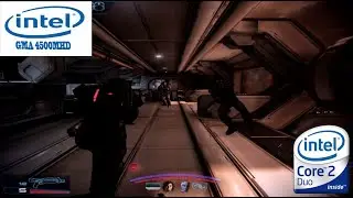 Mass Effect 3 on intel GMA 4500MHD | intel core 2 duo | VRAM 128mb | gameplay laptop