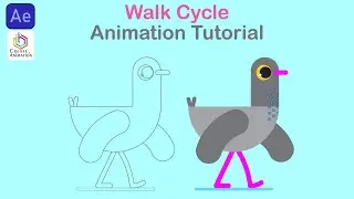 Walk cycle Character Animation Tutorial | After Effects Tutorial