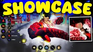 SHOWCASE LUFFY 4TH GEAR EN ANIME FIGHTING SIMULATOR ROBLOX