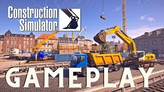 Construction Simulator Gameplay (No Commentary)