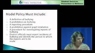 Safe and Respectful Schools: Policy on Bullying