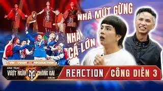 REACTION ANH TRAI VƯỢT NGÀN CHÔNG GAI | PK MÃN NHÃN MÃN NHĨ của Nhà Mứt Gừng và Nhà Cá Lớn