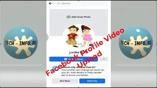 How to upload facebook profile video