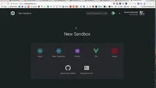 codesandbox と GitHub の連携