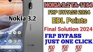 TA-1164 EDL Point | Nokia 3.2 test point Frp Unlock | Nokia Ta-1164 EDL POINT