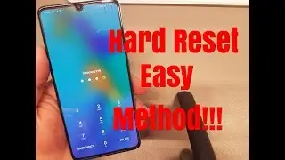 Hard reset Huawei P30 (ELE-L29). Remove pin,pattern,password lock.