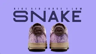 PURPLE SNAKE 2025 Nike Air Force 1 Low DETAILED LOOK + RELEASE INFO