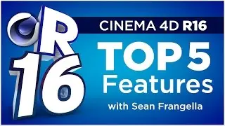 Cinema 4D R16 - Top 5 New Features (C4D Tutorial) - Sean Frangella