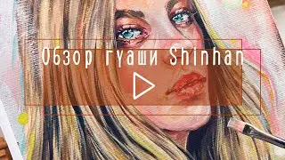 Небольшая распаковка + Обзор на гуашь ShinHan