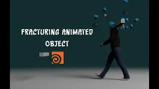 Houdini - fracturing animated object (Hip File)