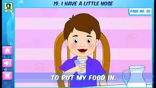 I HAVE A LITTLE NOSE | Kids Nursery Rhymes | Nursery Rhymes | Best Animated Rhyme For Kids