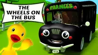 Колеса на автобусе | автобусная песня в России | Wheels on The Bus