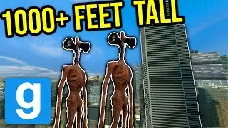 WORLDS TALLEST SIREN HEAD!! (gmod nextbot)