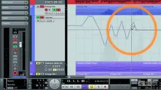 Cubase 6 106: FX EQ Automation and Mixing - 19 The 3 Automation Modes