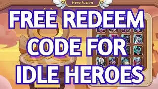 FREE REDEEM CODE FOR IDLE HEROES SEPTEMBER 2020