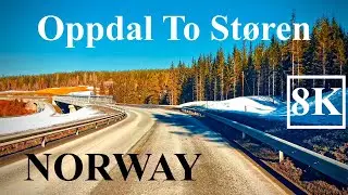 Scenic Road Trip from Oppdal to Støren: Exploring Norway's Majestic Landscapes