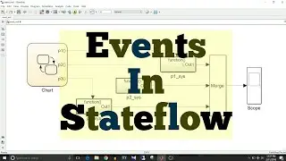 Simulink Tutorial - 52 - Events In Stateflow