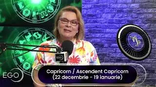 HOROSCOP 26 AUGUST-1 SEPTEMBRIE 2024 ZODIA CAPRICORN. Trebuie să fiți atenți la relațiile de la job