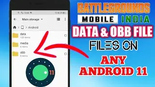 Android 11 Data & Obb Folder How To Acess | How To Find Obb File In Android 11 | How To Copy Files11