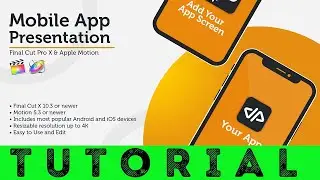 [DP669] New Mobile App Presentation - iOS & Android - FCPX | TUTORIAL