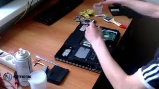 ASUS F3Sv - Disassembly and cleaning