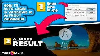 Hate Passwords in Windows 10? Make Auto-login. Watch now!