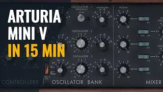 Arturia Mini V3 tutorial, No talking.