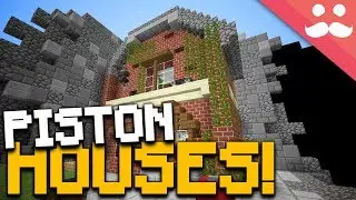 Incredible Minecraft Piston Houses!