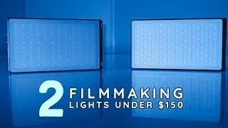 2 Filmmaking Lights Under $150 - Digital Foto YY120 & YY150 RGB LED Light Review