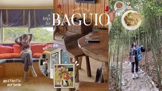 Baguio Vlog 🪵🍁 *aesthetic airbnb, bencab museum, new tourist spots, night market, and more*