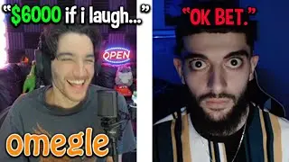 Omegle... but if I laugh they win $6000