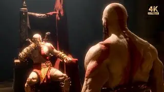 Kratos Meets His Younger Self in God Of War Ragnarök Valhalla DLC - PS5 4K Cinematic Look 2024