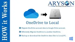 How to Backup OneDrive to External Hard Drive by Aryson