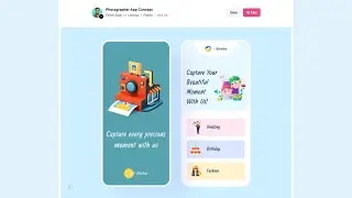 Photographer App UI with source code || Expo || React Native